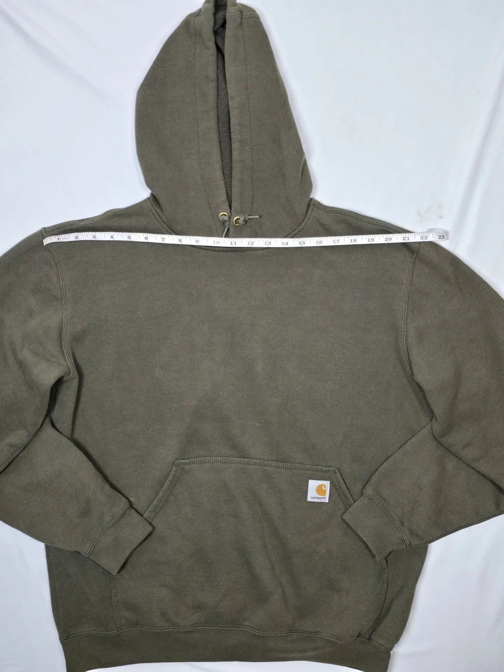 Carhartt K121 Midweight Pullover Hoodie Moss Green Size Medium